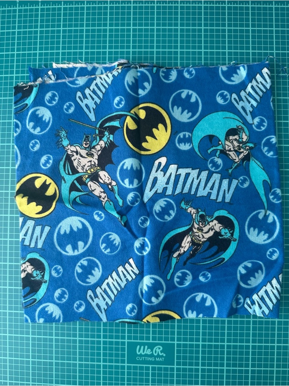 DC Comics Batman Flannel Fabric